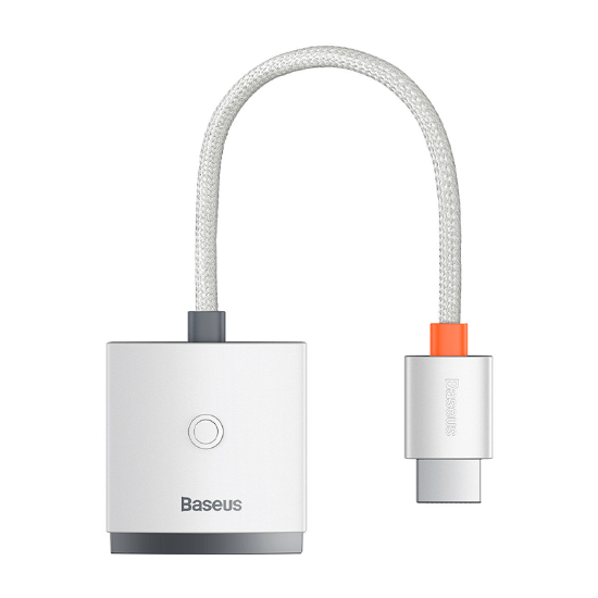 تبدیل HDMI به VGA با پورت AUX و micro-USB مدل Baseus Lite Series Adapter WKQX0101