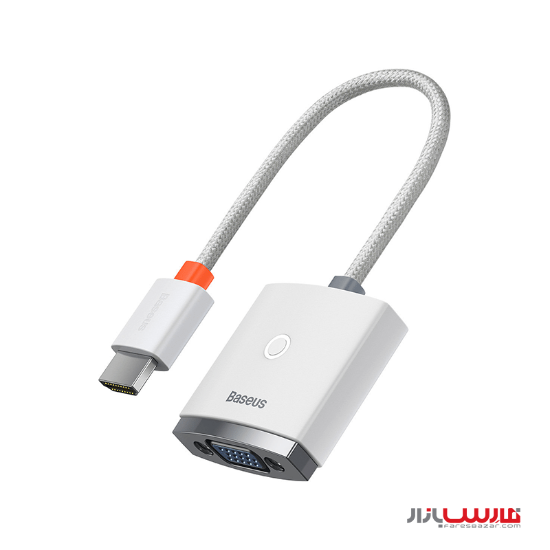 تبدیل HDMI به VGA با پورت AUX و micro-USB مدل Baseus Lite Series Adapter WKQX0101