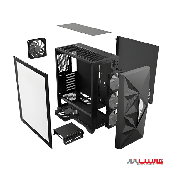 کیس گیمینگ انتک مدل Antec DF800 FLUX Mid Tower 
