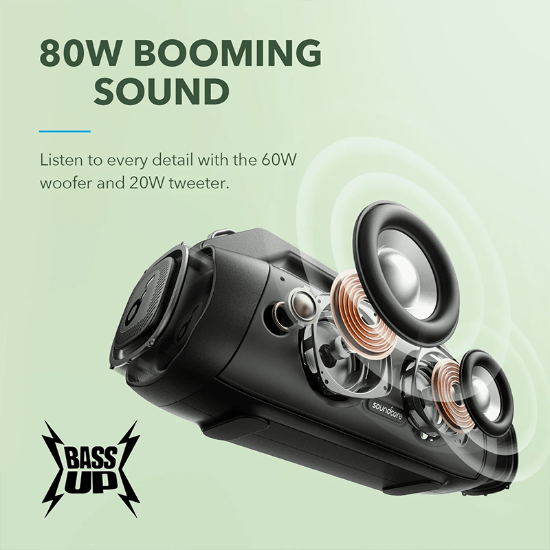 اسپیکر قابل حمل انکر مدل SoundCore Motion boom plus