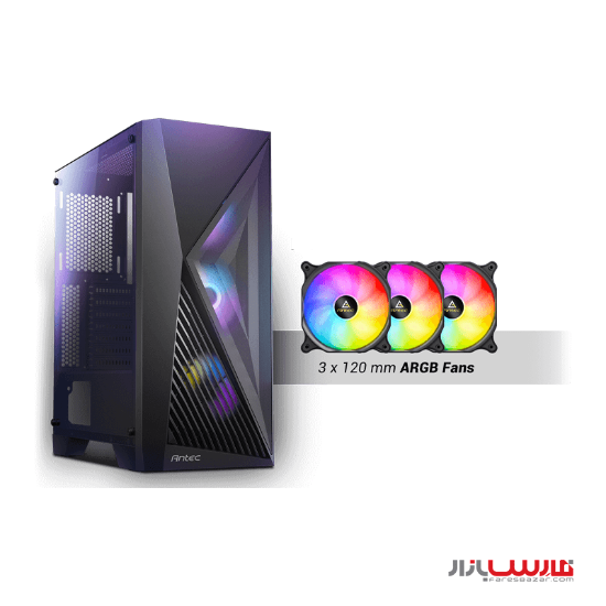 کیس گیمینگ انتک مدل Antec AX51 Mid-Tower Gaming Case