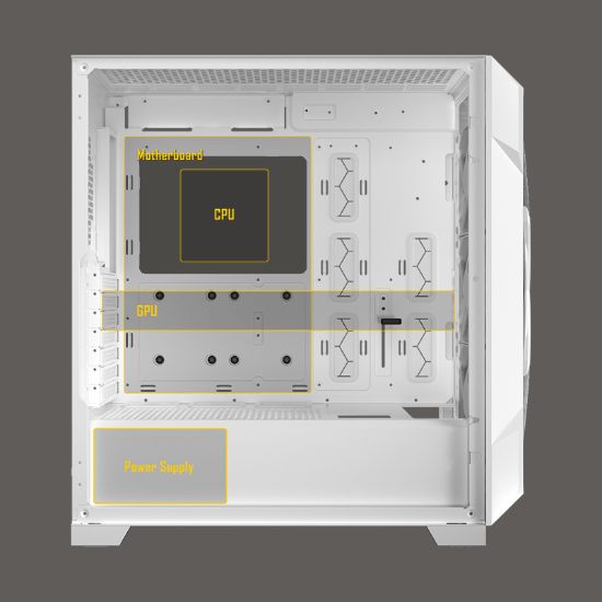 کیس گیمینگ انتک مدل Antec DP505 Mid-Tower E-ATX