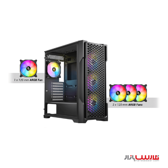 کیس گیمینگ انتک مدل Antec AX90 Mid-Tower Gaming Case