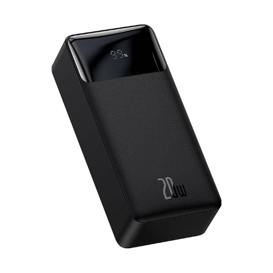 پاوربانک ۳۰۰۰۰ میلی آمپر ۲۰ واتی بیسوس مدل Baseus Bipow Digital Display PPBD0504