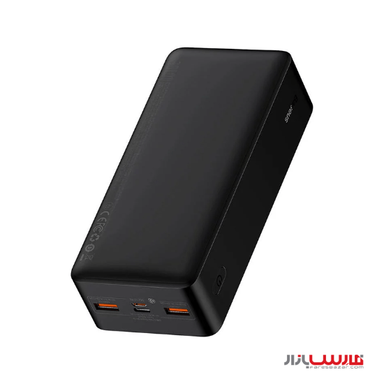 پاوربانک ۳۰۰۰۰ میلی آمپر ۲۰ واتی بیسوس مدل Baseus Bipow Digital Display PPBD0504