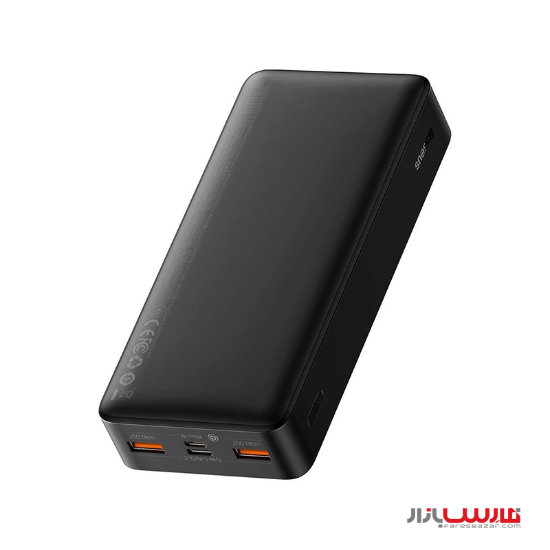 پاوربانک ۲۰۰۰۰ میلی‌ آمپر ۲۰ واتی بیسوس مدل Baseus Bipow PPDML Digital Display