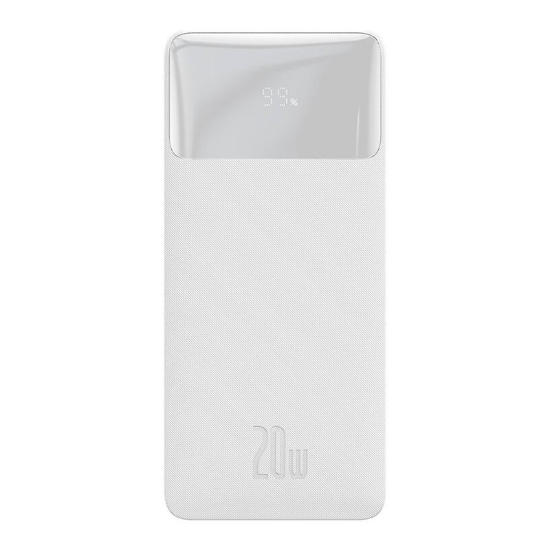 پاوربانک ۲۰۰۰۰ میلی‌ آمپر ۲۰ واتی بیسوس مدل Baseus Bipow PPDML Digital Display