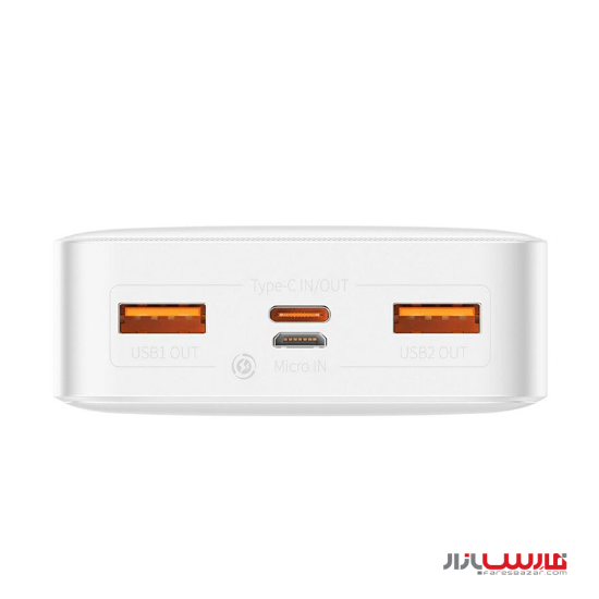 پاوربانک ۲۰۰۰۰ میلی‌ آمپر ۲۰ واتی بیسوس مدل Baseus Bipow PPDML Digital Display