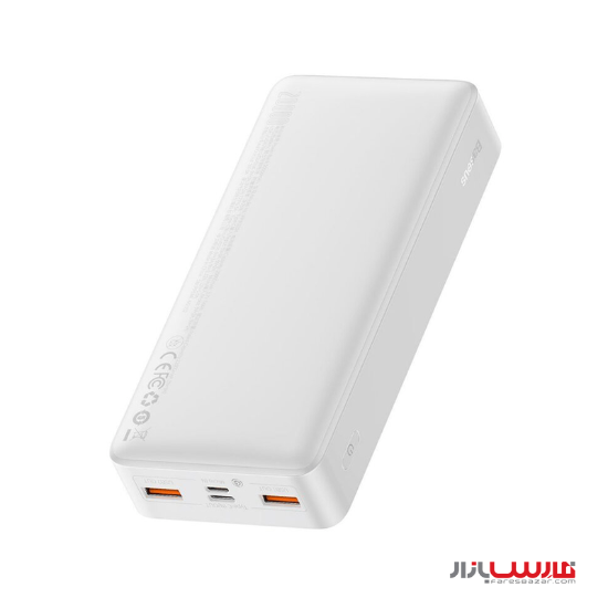 پاوربانک ۲۰۰۰۰ میلی‌ آمپر ۲۰ واتی بیسوس مدل Baseus Bipow PPDML Digital Display