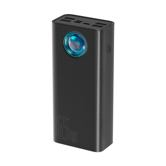 پاوربانک ۳۰۰۰۰ میلی‌ آمپر ۶۵ واتی بیسوس مدل Baseus Amblight PPLG0001