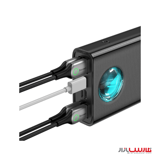 پاوربانک ۳۰۰۰۰ میلی‌ آمپر ۶۵ واتی بیسوس مدل Baseus Amblight PPLG0001