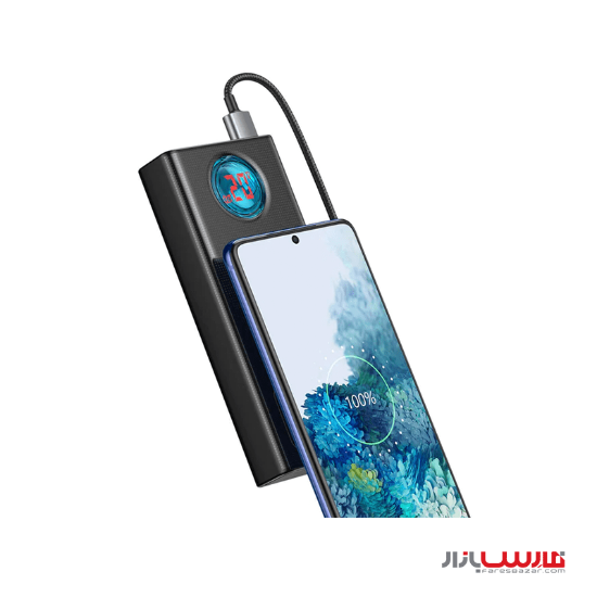 پاوربانک ۳۰۰۰۰ میلی‌ آمپر ۶۵ واتی بیسوس مدل Baseus Amblight PPLG0001