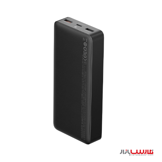 پاوربانک ۲۰۰۰۰ میلی‌آمپر ۲۵ واتی بیسوس مدل Baseus Bipow PPBD020301