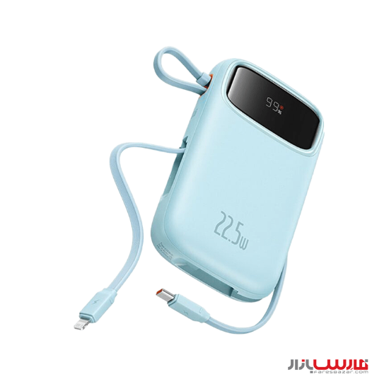پاوربانک ۲۰۰۰۰ میلی آمپر ۲۲.۵ واتی بیسوس مدل Baseus Qpow2 P10055002113-00