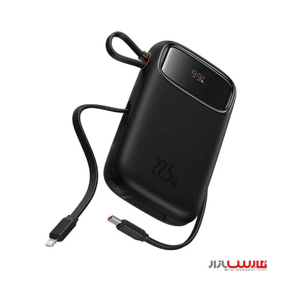 پاوربانک ۱۰۰۰۰ میلی آمپر ۲۲.۵ واتی بیسوس مدل Baseus Qpow2 P10055003113-00