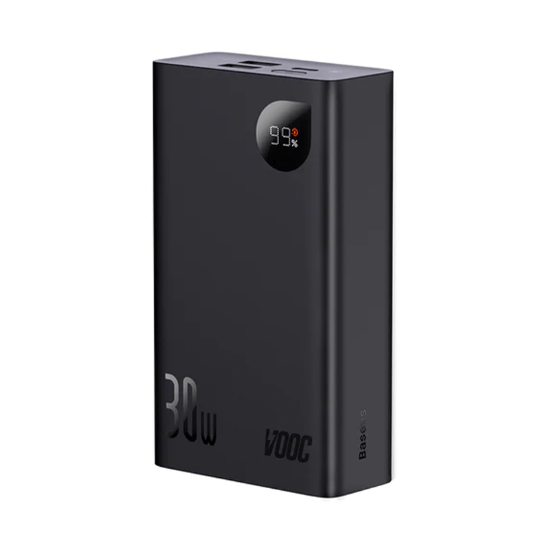 پاوربانک ۲۰۰۰۰ میلی‌آمپر ۳۰ واتی بیسوس مدل Baseus Adaman2 PPAD0501 Super VOOC