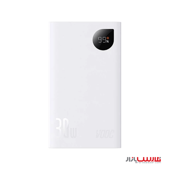 پاوربانک ۲۰۰۰۰ میلی‌آمپر ۳۰ واتی بیسوس مدل Baseus Adaman2 PPAD0801 Super VOOC