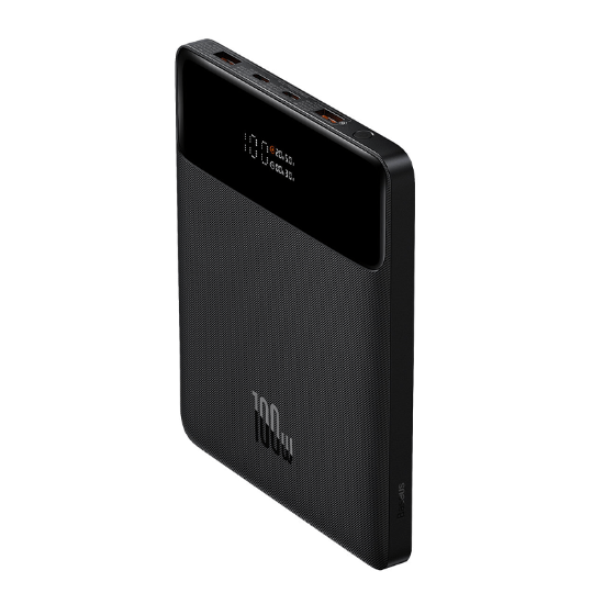 پاوربانک ۲۰۰۰۰ میلی‌آمپر ۱۰۰ واتی بیسوس مدل Baseus Blade Power Digital PPBL0002