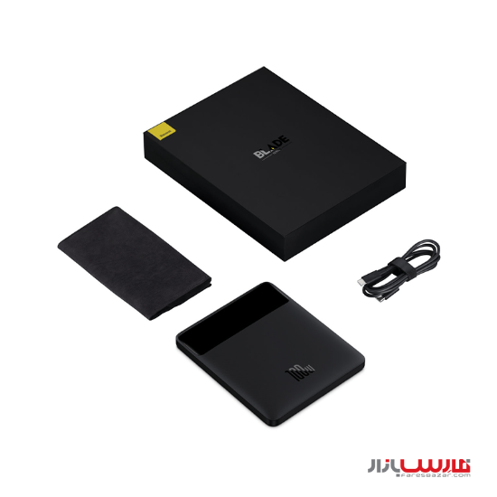 پاوربانک ۲۰۰۰۰ میلی‌آمپر ۱۰۰ واتی بیسوس مدل Baseus Blade Power Digital PPBL0002