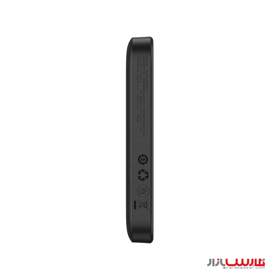 پاوربانک مغناطیسی ۶۰۰۰ میلی آمپر ۲۰ واتی بیسوس مدل Baseus Magnetic Mini Wireless PPCX1300