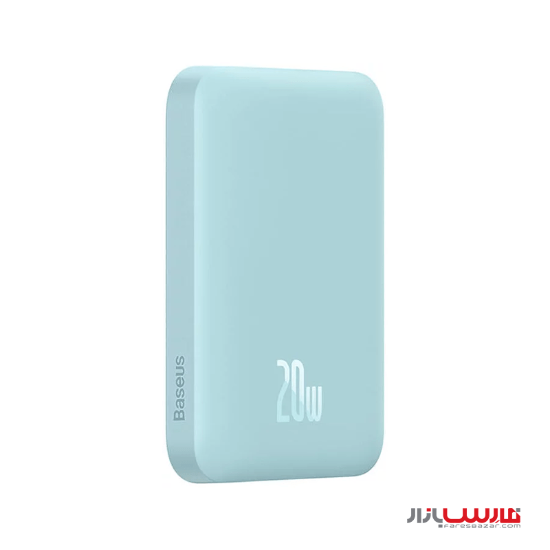 پاوربانک مغناطیسی ۶۰۰۰ میلی آمپر ۲۰ واتی بیسوس مدل Baseus Magnetic Mini Wireless PPCX1300
