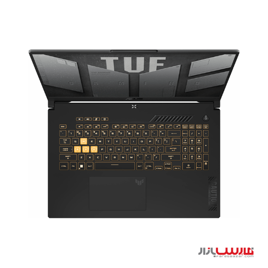 لپ تاپ گیمینگ ۱۷ اینچی ایسوس مدل TUF Gaming F17 FX707VV i7 13th 16GB 1TB SSD 8GB 4060