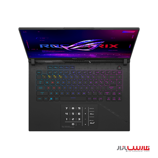 لپ تاپ گیمینگ ۱۶ اینچی ایسوس مدل ROG Strix Scar 16 G634JZR i9 14th 32GB 1TB 12GB 4080