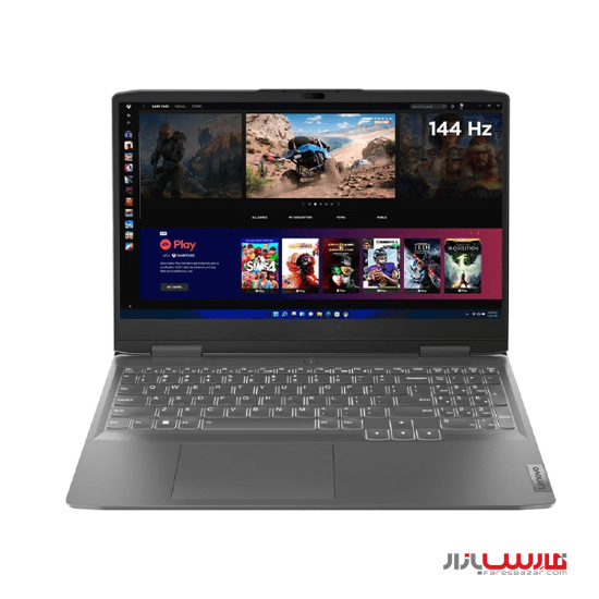 لپ تاپ ۱۵ اینچی گیمینگ لنوو مدل Lenovo LOQ Gaming i7 13th 16GB 512GB SSD 6GB RTX3050