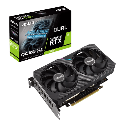 کارت گرافیک Dual GeForce RTX 3060 OC Edition