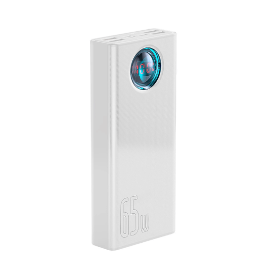 پاوربانک ۳۰۰۰۰ میلی‌ آمپر ۶۵ واتی بیسوس مدل Baseus Amblight PPLG0001