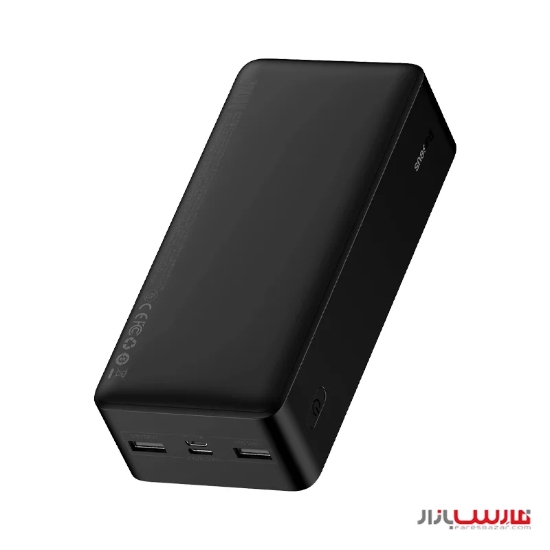 پاوربانک ۳۰۰۰۰ میلی آمپر ۱۵ واتی بیسوس مدل Bipow PPBD0502 Digital Display
