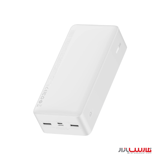 پاوربانک ۳۰۰۰۰ میلی‌ آمپر ۱۵ واتی بیسوس مدل Bipow PPBD0502 Digital Display