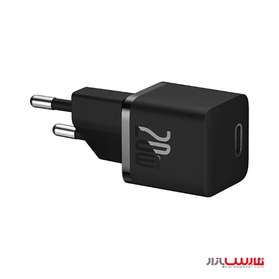 شارژر دیواری ۲۰ وات بیسوس مدل GaN5 Fast Chargermini