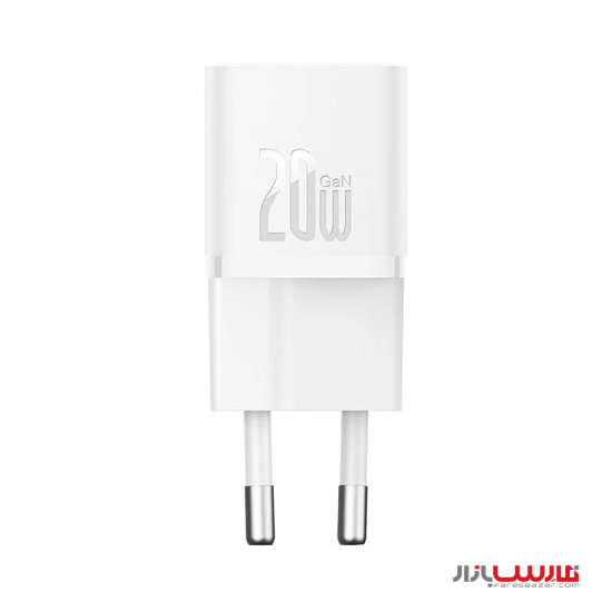 شارژر دیواری ۲۰ وات بیسوس مدل GaN5 Fast Chargermini