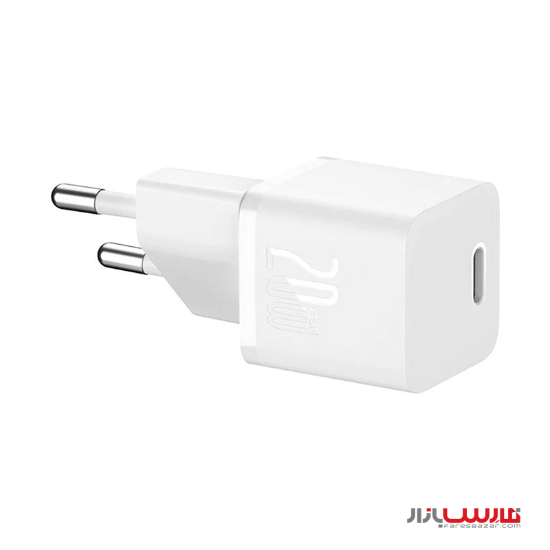 شارژر دیواری ۲۰ وات بیسوس مدل GaN5 Fast Chargermini