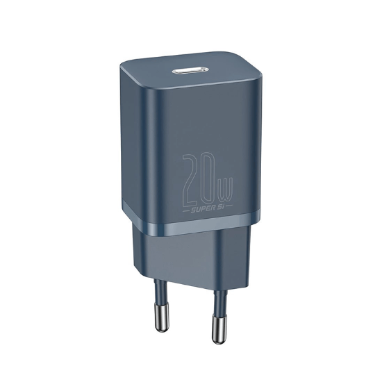 شارژر دیواری ۲۰ واتی بیسوس مدل Baseus Super Si Quick Charger 1C TZCCSUP  