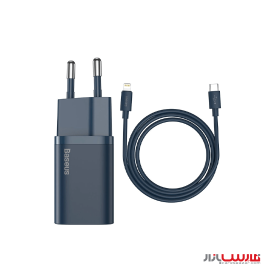 شارژر دیواری ۲۰ واتی بیسوس مدل Baseus Super Si Quick Charger 1C TZCCSUP  