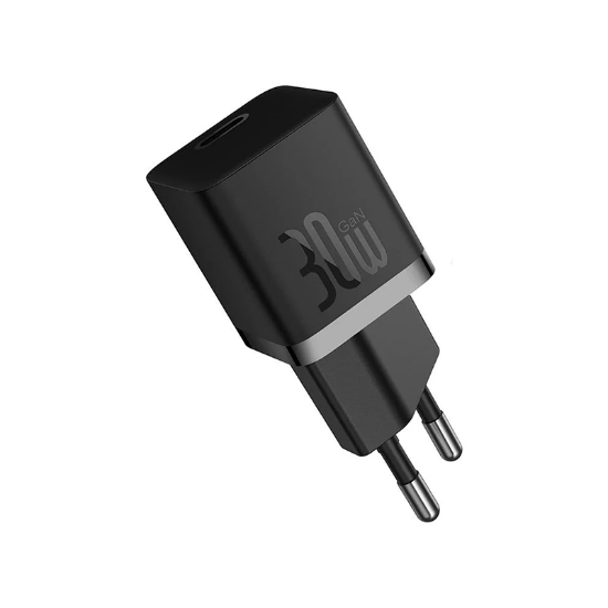 شارژر دیواری ۳۰ واتی بیسوس مدل GaN5 Fast Chargermini 