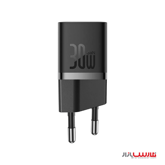 شارژر دیواری ۳۰ واتی بیسوس مدل GaN5 Fast Chargermini 