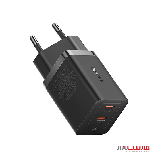 شارژر دیواری ۴۰ وات بیسوس مدل GaN5 Pro CCGP1801