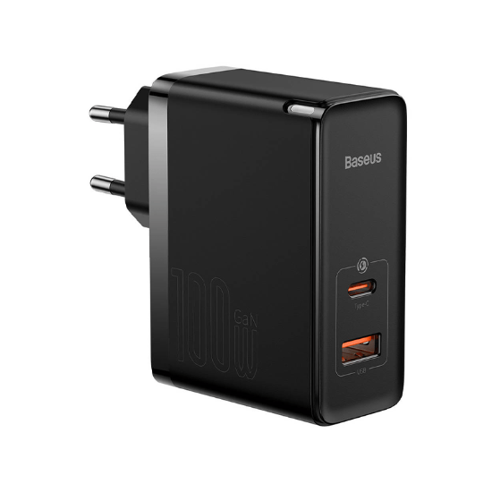 شارژر دیواری ۱۰۰ وات بیسوس مدل GaN5 Pro CCGP0902