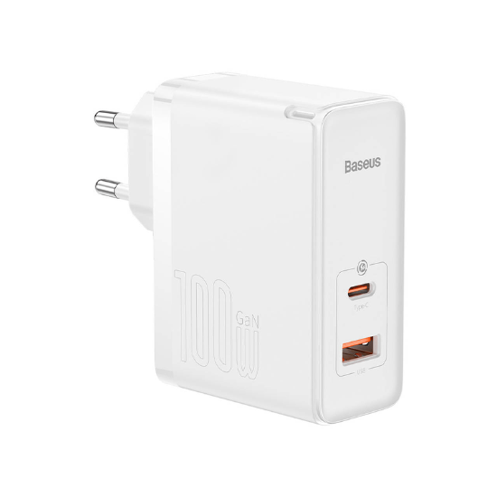 شارژر دیواری ۱۰۰ وات بیسوس مدل GaN5 Pro CCGP0902
