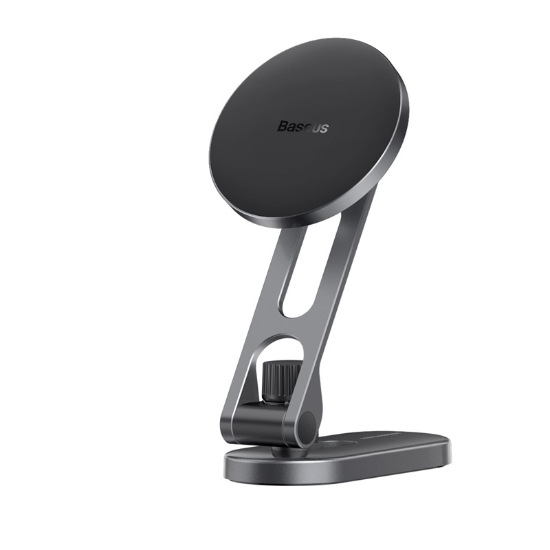 پایه نگهدارنده موبایل بیسوس مدل Baseus Car Mount Magnetic T Space Series Folding Metal Phone Holder C40151300S11-00