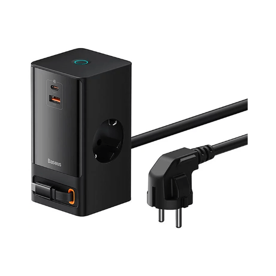 شارژر رومیزی ۶۵ وات بیسوس مدل PowerCombo PSLR0003