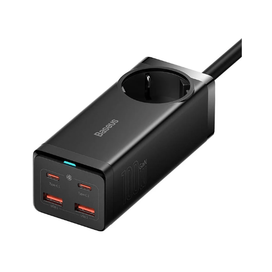 شارژر رومیزی ۱۰۰ وات بیسوس مدل GaN3 Pro PSZM0004