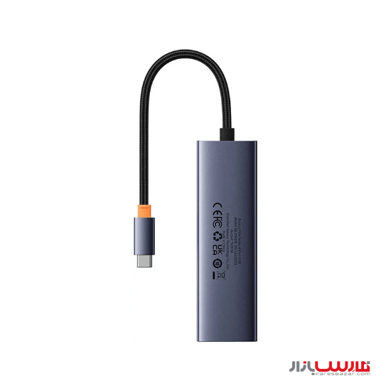 هاب ۴ پورت بیسوس مدل UltraJoy Series B0005280A813-03 با کابل Type-C