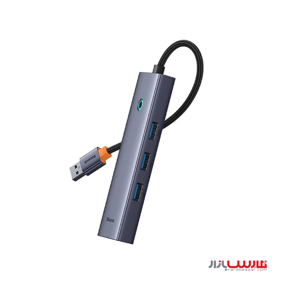 هاب ۴ پورت بیسوس مدل UltraJoy Series B0005280A813-01 با کابل USB