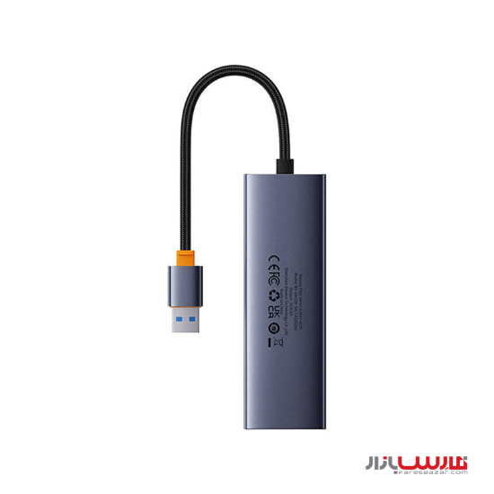 هاب ۴ پورت بیسوس مدل UltraJoy Series B0005280A813-01 با کابل USB