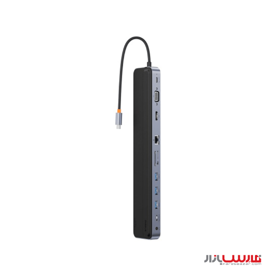 هاب ۱۱ پورت بیسوس مدل EliteJoy Gen2 WKSX030013 با کابل Type-C