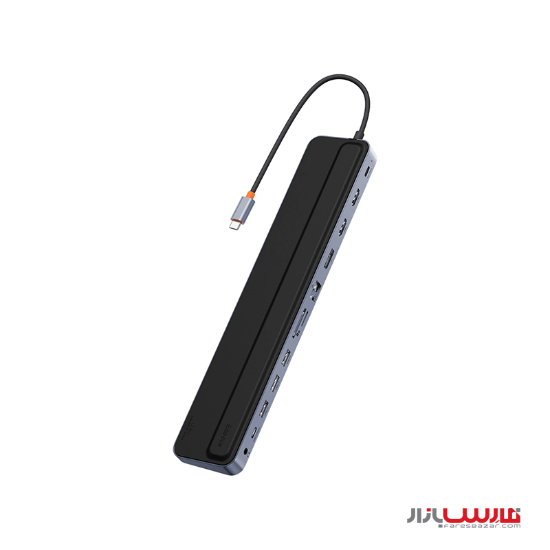 هاب ۱۲ پورت بیسوس مدل EliteJoy Gen2 WKSX030213 با پورت Type-C